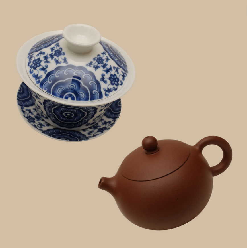 gai wan and teapot