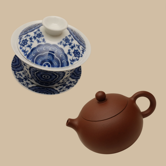 gai wan and teapot