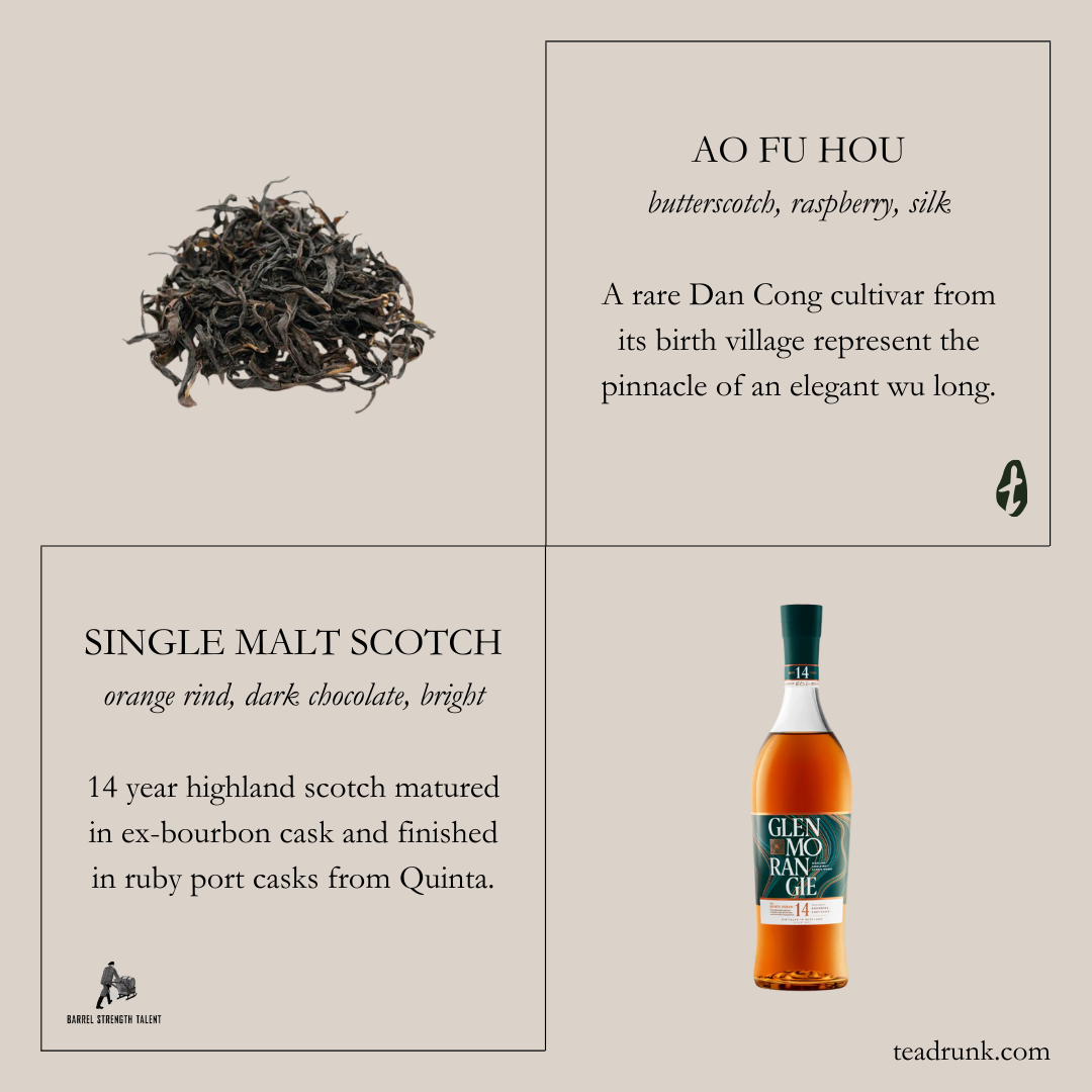 The Aesthetics of Taste - Tea and Whiskey