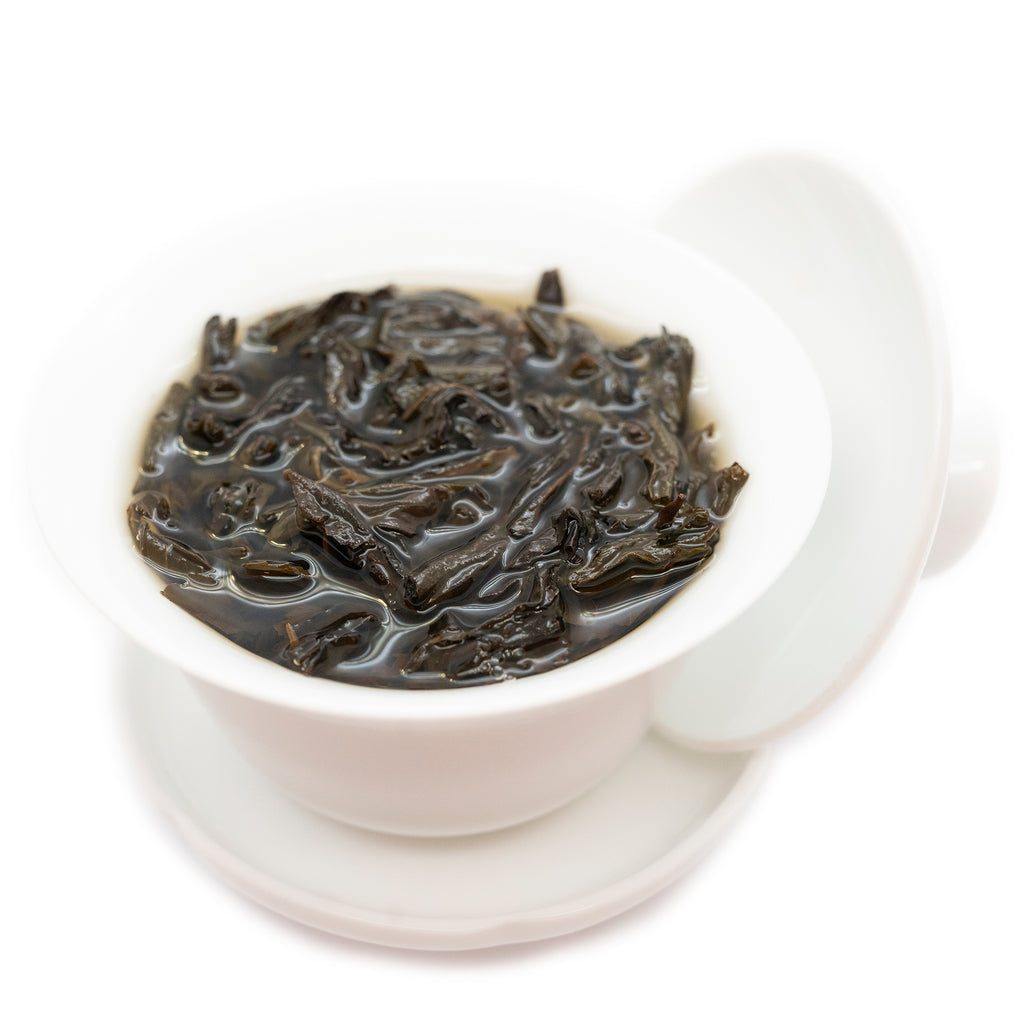 Qi Lan — brewed in a gaiwan