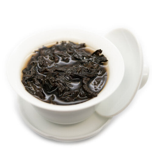 Shui Xian — brewed in a gaiwan