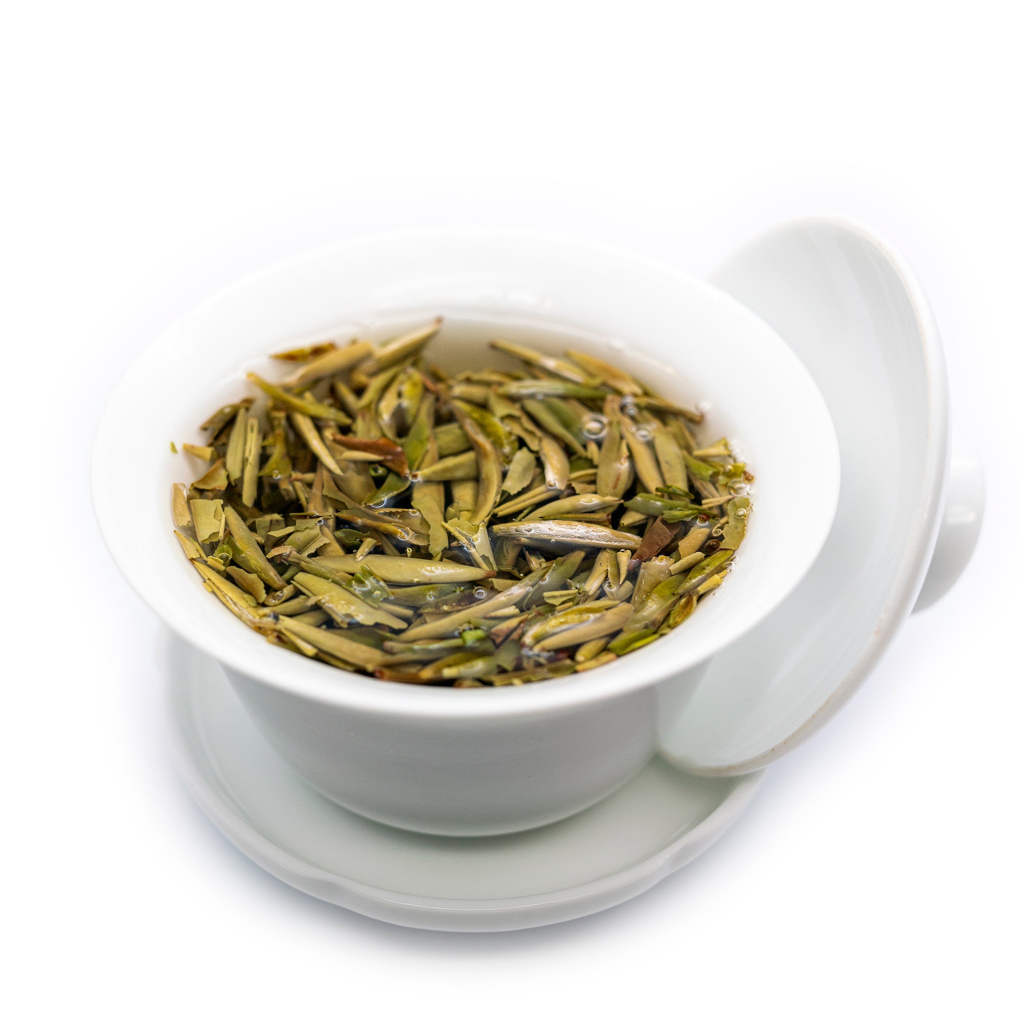 Wild Bai Mu Dan (White Peony) — brewed in a gaiwan