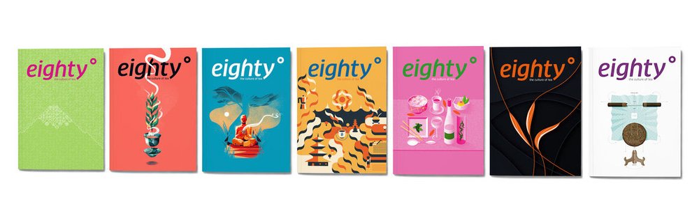 Eighty Degrees Magazine — a bundle of back issues